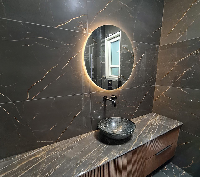 bathrooms